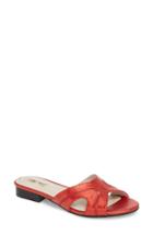 Women's Kenneth Cole New York Viveca Slide Sandal M - Red