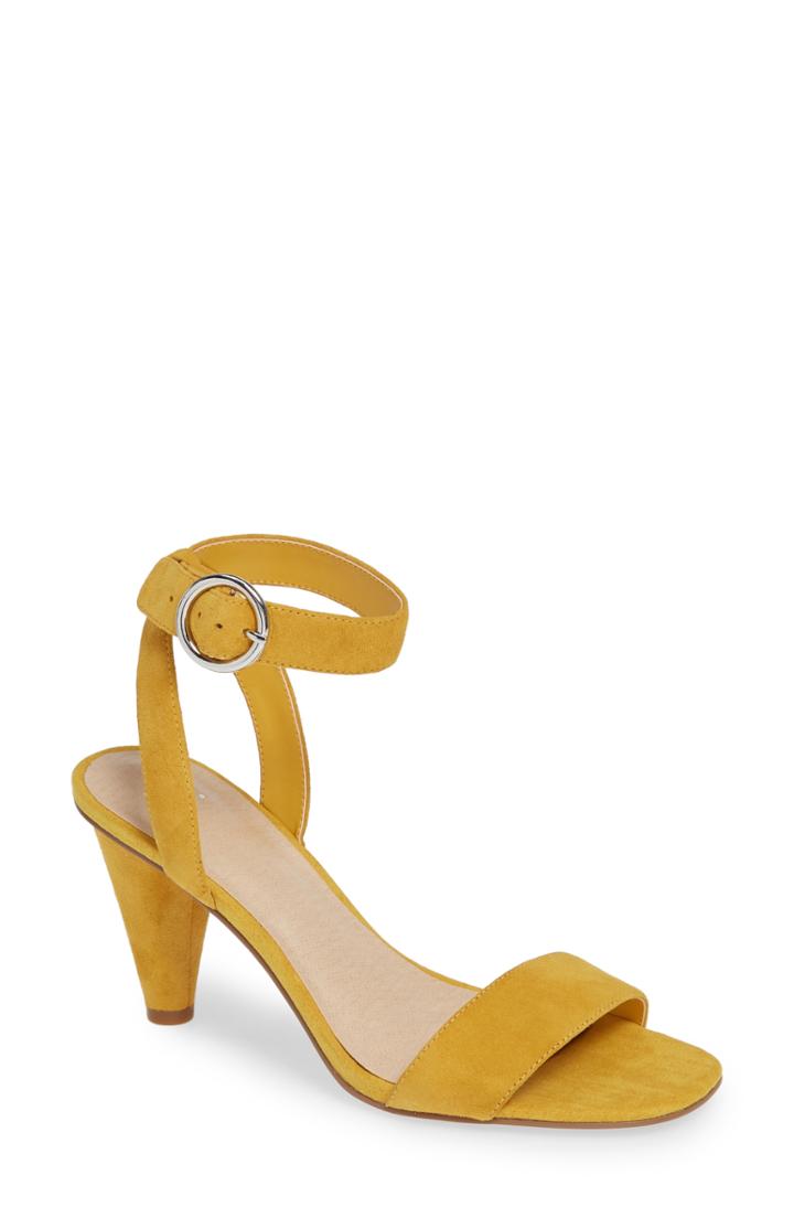 Women's Bp. Cleo Cone Heel Sandal M - Yellow