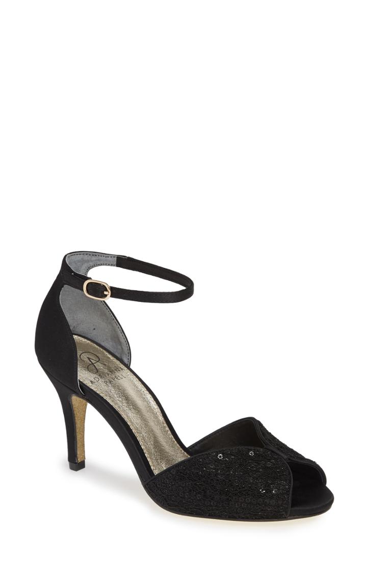 Women's Adrianna Papell Fifi Ankle Strap Sandal M - Black