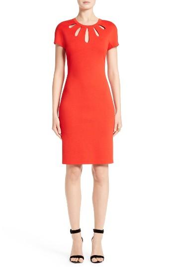 Women's St. John Collection Milano Sheath Dress