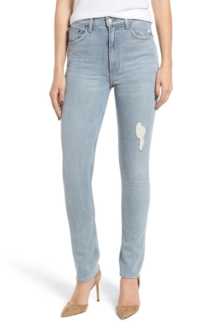Women's Reformation Hepburn High & Skinny Jeans