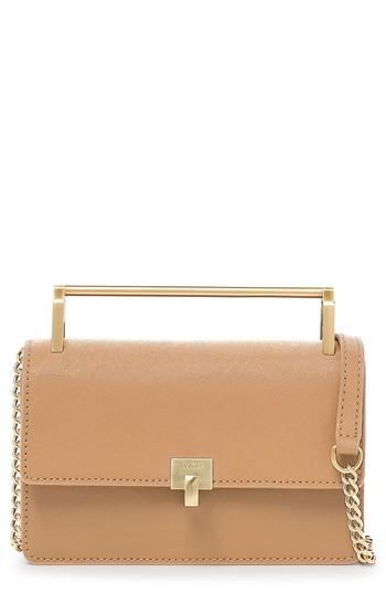 Botkier Lennox Leather Crossbody Bag - Brown