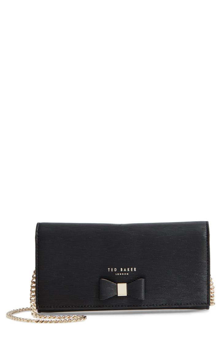 Women's Ted Baker London Abriana Bow Matinee Wallet On A Chain -