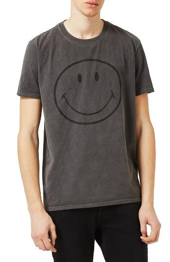 Men's Topman Smiley Face Graphic T-shirt
