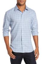 Men's Culturata Trim Fit Check Sport Shirt - Blue