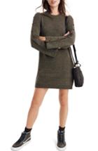 Women's Madewell Donegal Button-sleeve Sweater Dress