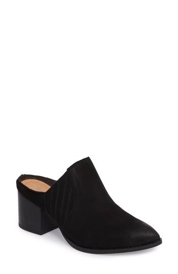 Women's Seychelles Dialogue Pointy Toe Mule .5 M - Black