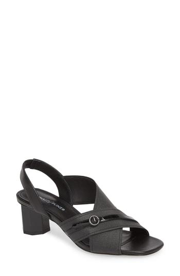 Women's Donald Pliner Radly Strappy Sandal M - Black