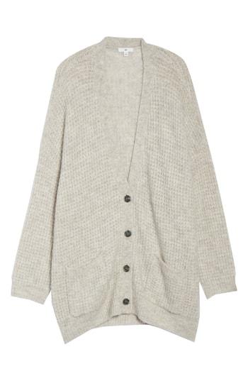 Women's Bp. Oversized Waffle Stitch Cardigan
