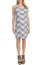 Women's Rosie Pope 'victoria' Lace Sleeveless Maternity Dress - Blue
