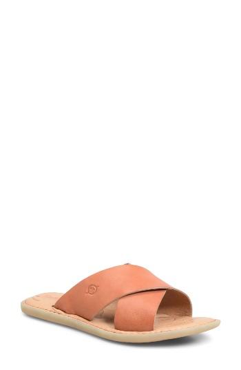 Women's B?rn Kula Slide Sandal M - Orange