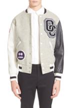 Women's Opening Ceremony 'oc Classic' Varsity Jacket - Grey