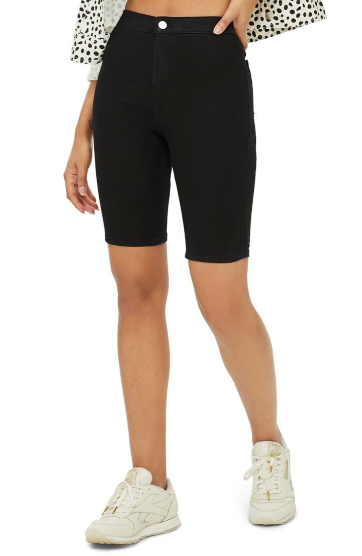 Women's Topshop Joni Cycling Shorts Us (fits Like 0-2) - Black