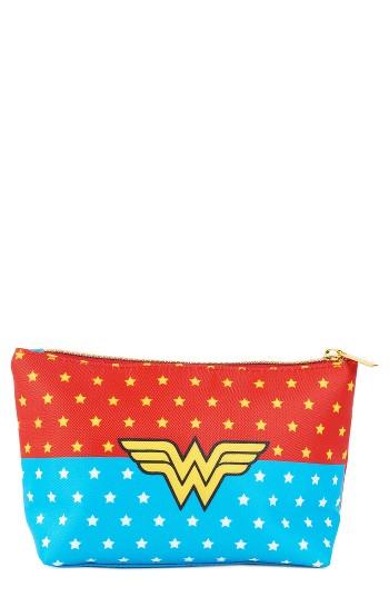 Dylan's Candy Bar Wonder Woman Cosmetics Bag