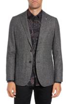 Men's Ted Baker London Pickl Boucle Sport Coat (m) - Grey