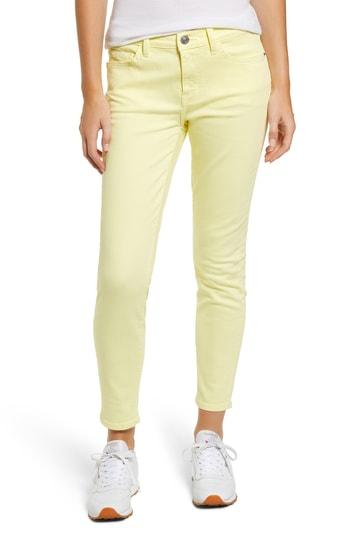 Women's Current/elliott The Stiletto Ankle Skinny Jeans - Yellow