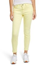 Women's Current/elliott The Stiletto Ankle Skinny Jeans - Yellow