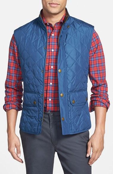 Men's Barbour 'lowerdale' Trim Fit Quilted Vest