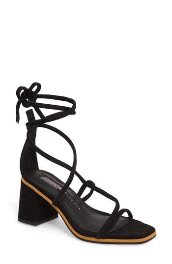 Women's Topshop Nashville Tubular Sandal .5us / 37eu - Black