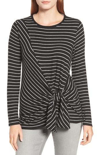 Women's Gibson X Living In Yellow Lou Tie Front Fleece Sweater
