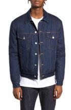 Men's Calvin Klein Jeans Quilted Denim Trucker Jacket