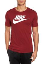 Men's Nike 'tee-futura Icon' Graphic T-shirt, Size - Burgundy
