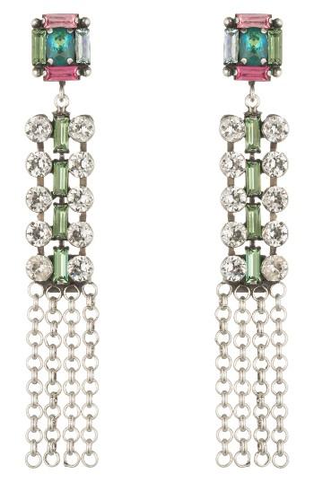 Women's Dannijo Akili Crystal Drop Earrings