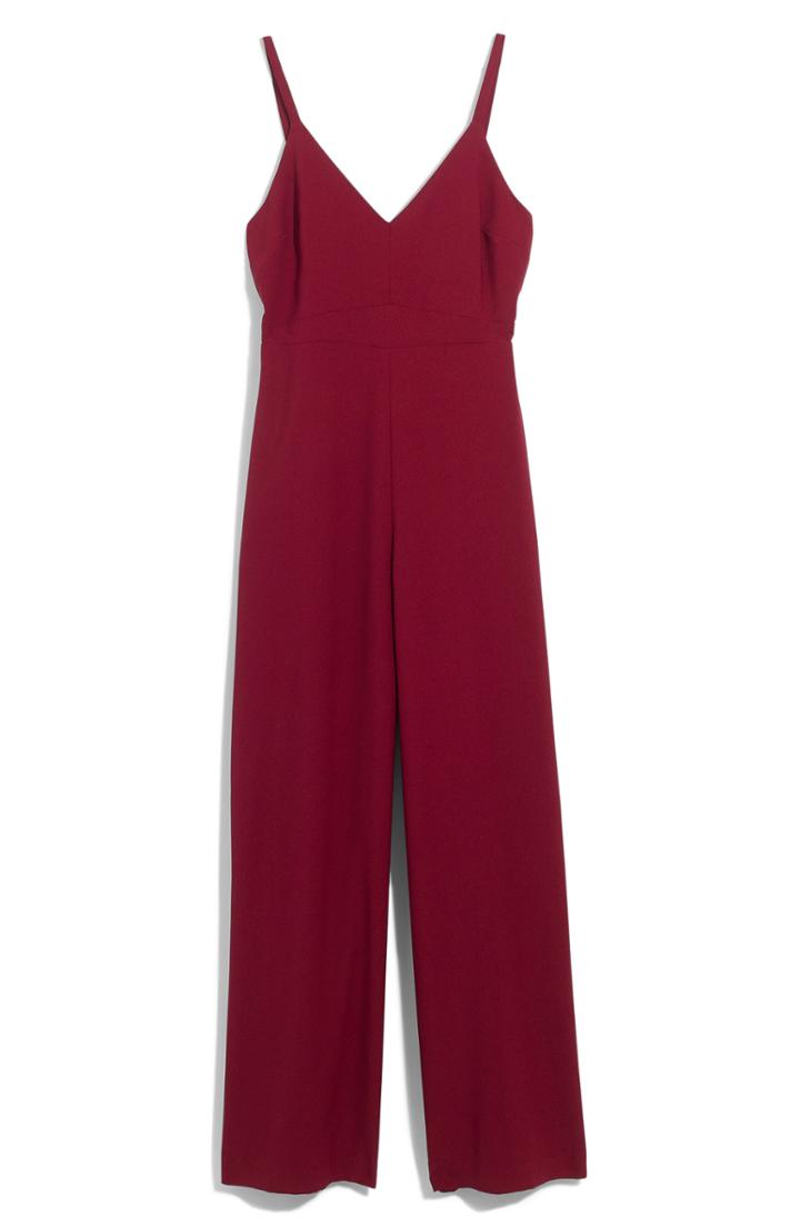 Women's Madewell Thistle Camisole Jumpsuit - Red