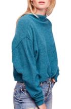 Women's Free People Breakaway Sweater - Blue/green