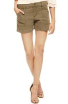Women's Sanctuary Linen Shorts - Brown