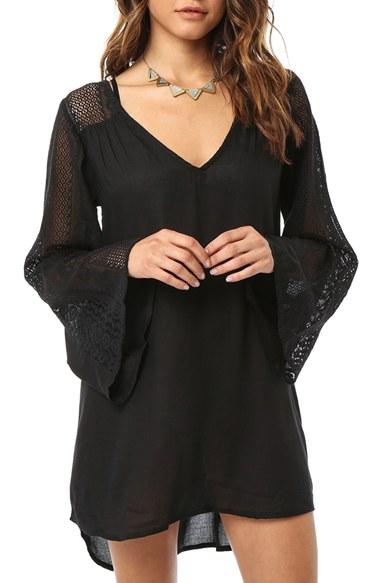 Junior Women's O'neill 'eva' Cover-up - Black