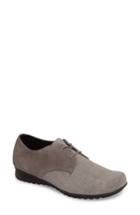 Women's Aetrex Erin Saddle Shoe Eu - Grey