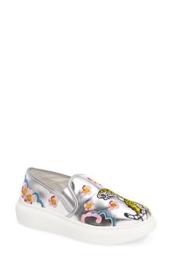 Women's Topshop Tommy Slip-on .5us / 39eu - Metallic