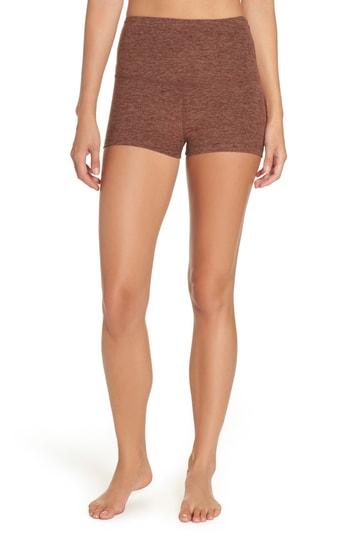 Women's Beyond Yoga Space Dye Circuit High Waist Shorts