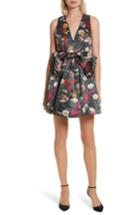 Women's Alice + Olivia Daralee Bow Front Party Dress