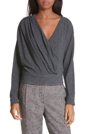 Women's Rachel Comey Francis Cross Front Crop Top - Blue