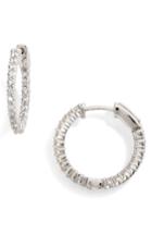 Women's Bony Levy Luxe Diamond Hoop Earrings (nordstrom Exclusive)