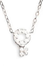 Women's Nadri Reminisce Crystal Key Pendant Necklace