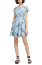 Women's French Connection Kioa Fit & Flare Dress - Blue