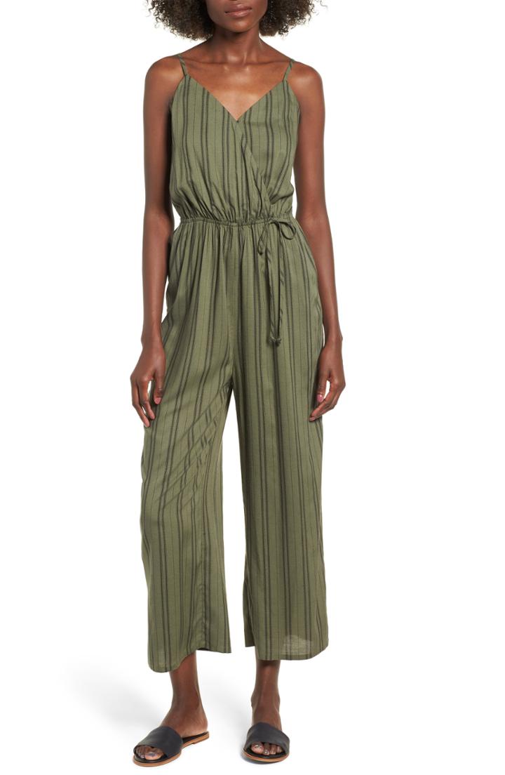 Women's Mimi Chica Surplice Crop Jumpsuit