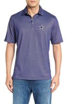 Men's Tommy Bahama 'nfl Double Eagle Spectator' Bird's-eye Polo - Blue