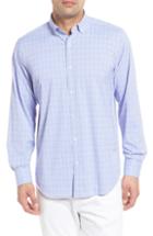 Men's Bugatchi Classic Fit Pin Check Performance Sport Shirt