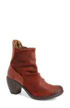 Women's Fly London Hota Slouch Bootie .5-6us / 36eu - Red