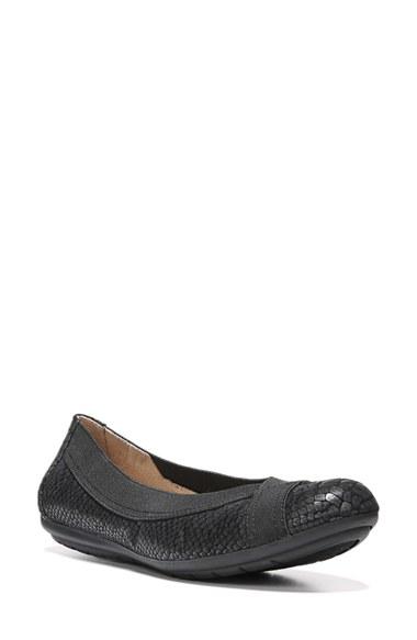 Women's Naturalizer 'uphold' Ballet Flat N - Black