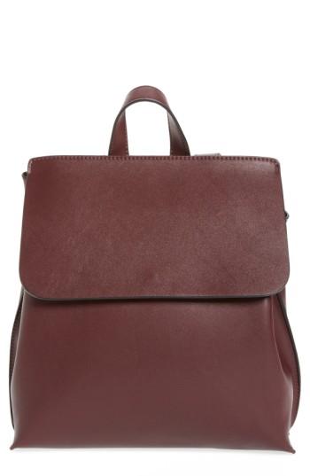 Sole Society Selena Faux Leather Backpack - Green