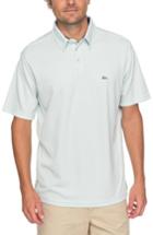 Men's Quiksilver Waterman Collection Water 2 Technical Polo Shirt - Blue