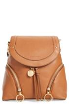 See By Chloe Leather Backpack - Brown