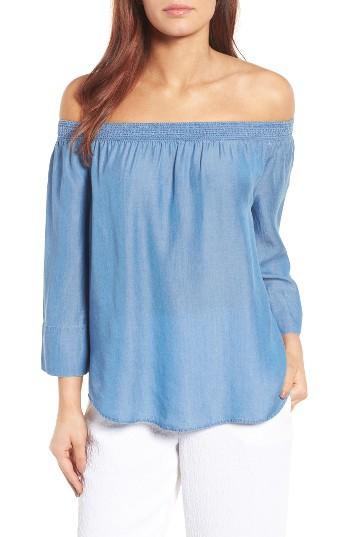 Women's Nic+zoe Summer Scene Off The Shoulder Top