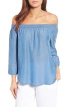 Women's Nic+zoe Summer Scene Off The Shoulder Top