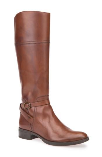 Women's Geox Mendin Abx Waterproof Riding Boot Us / 37eu - Brown